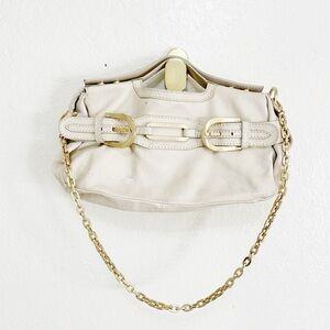 Authentic JIMMY CHOO CHAINLINK LEATHER THELMA BAG